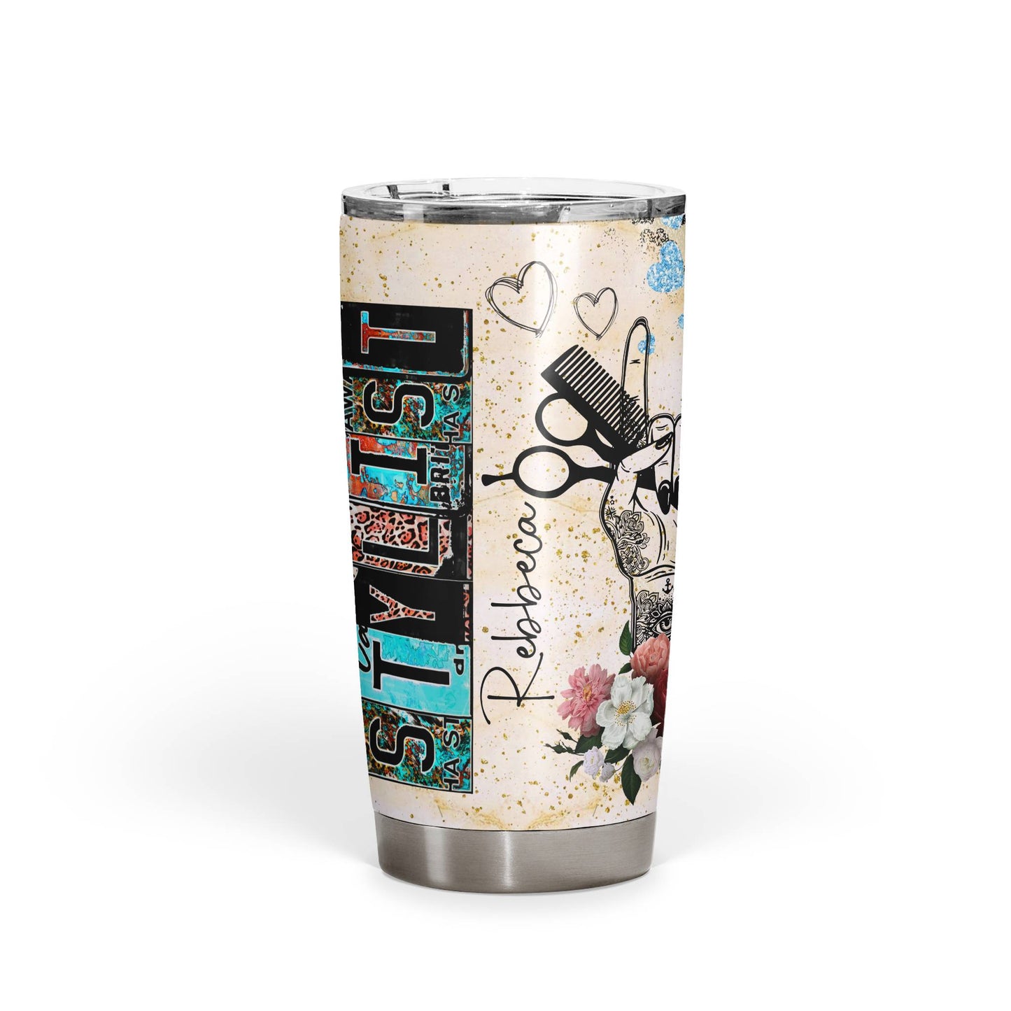 Elevate Your Sips: Designer Stainless Steel Tumbler