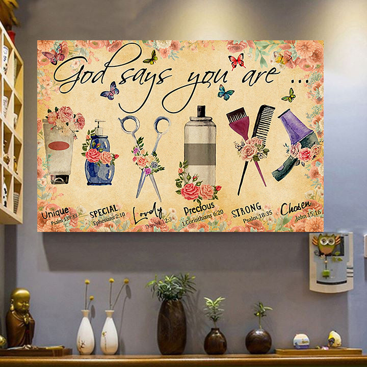 God's Message to the Hairstylist: You Are Special, Lovely, Chosen