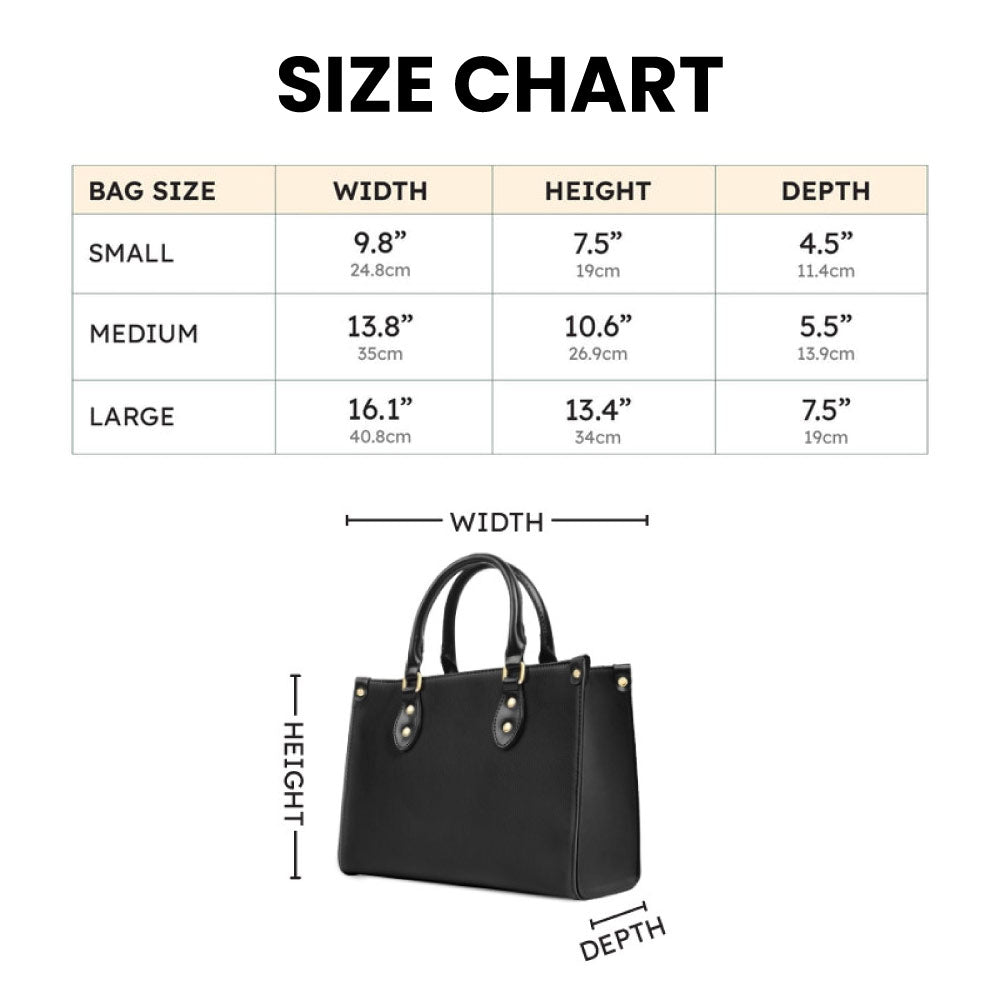 Making Other Girls Feel Awesome Personalized Leather Handbag H41