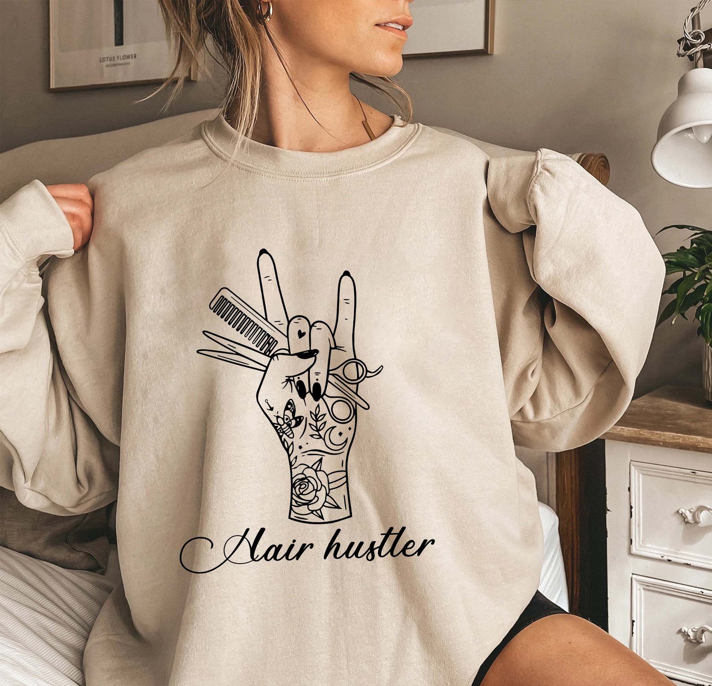 Hair Hustler Sweatshirt P136