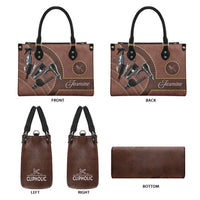 😍😍 Salon Chic: Carry Your Craft with Our Personalized Leather Handbag