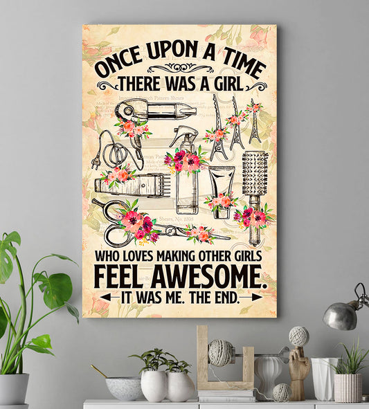 Vintage Salon Decor for Hair Stylists