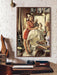Classic Beauty Salon Vintage Canvas