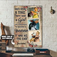 Personalized Hairdresser Wall Art