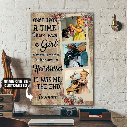 Personalized Hairdresser Wall Art