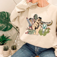 Boho Western Hairstylist Sweatshirt P443