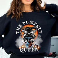 Pumpkin Queen Hairstylist Shirt - Halloween Salon Shirt P466