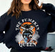 Pumpkin Queen Hairstylist Shirt - Halloween Salon Shirt P466
