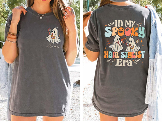 Personalized Halloween Hair Stylist Shirt P489