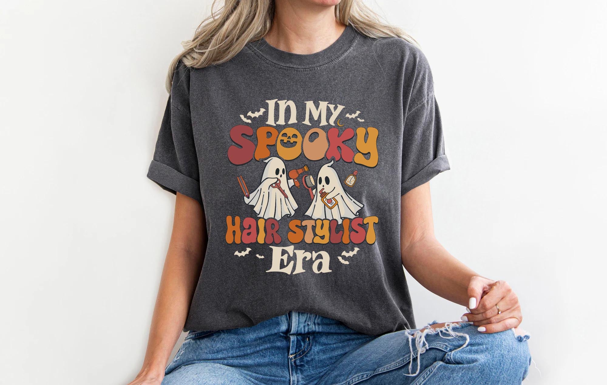 Unlock Your Inner Witch: Halloween Tee for Hairstylists