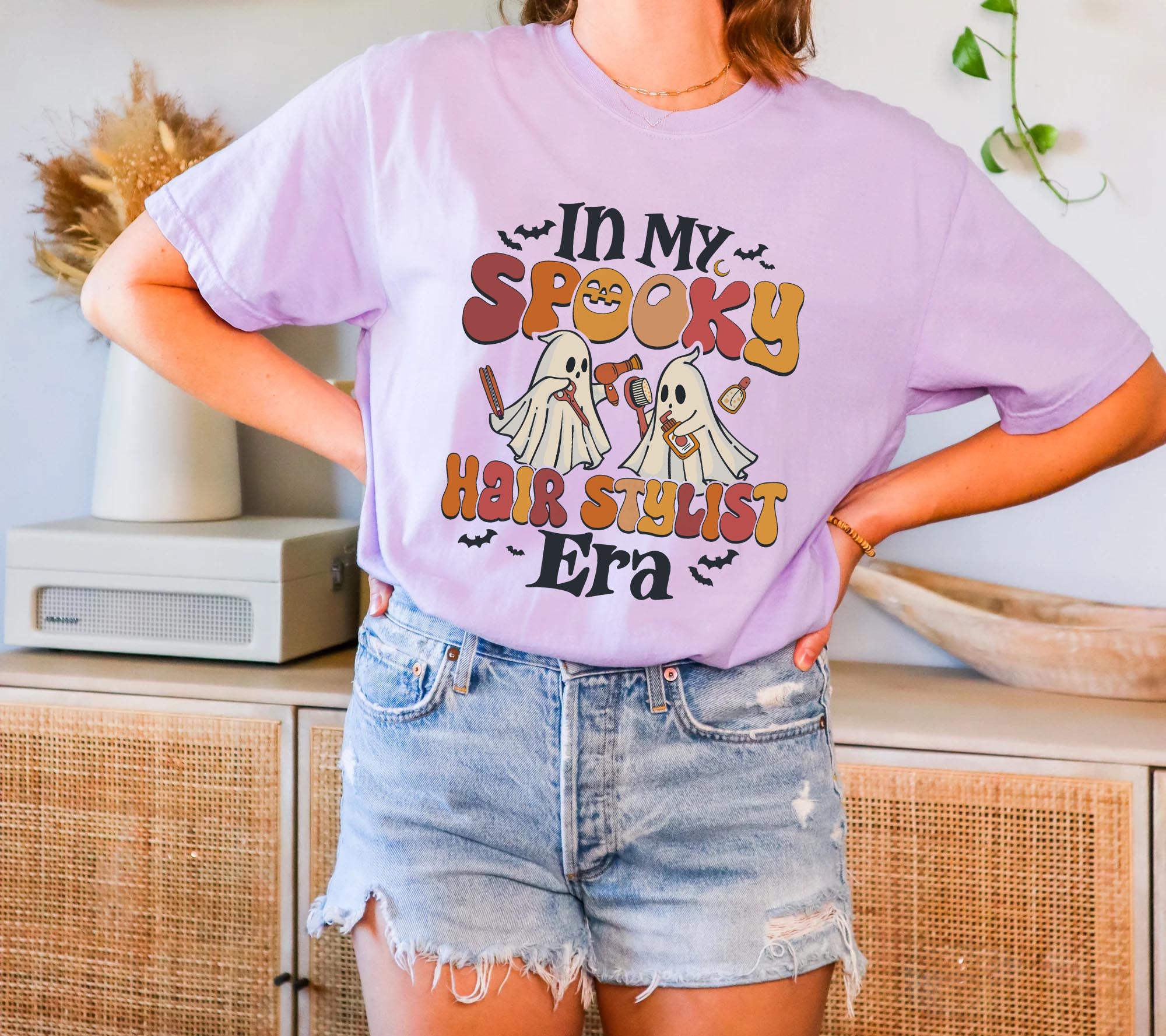 Unlock Your Inner Witch: Halloween Tee for Hairstylists