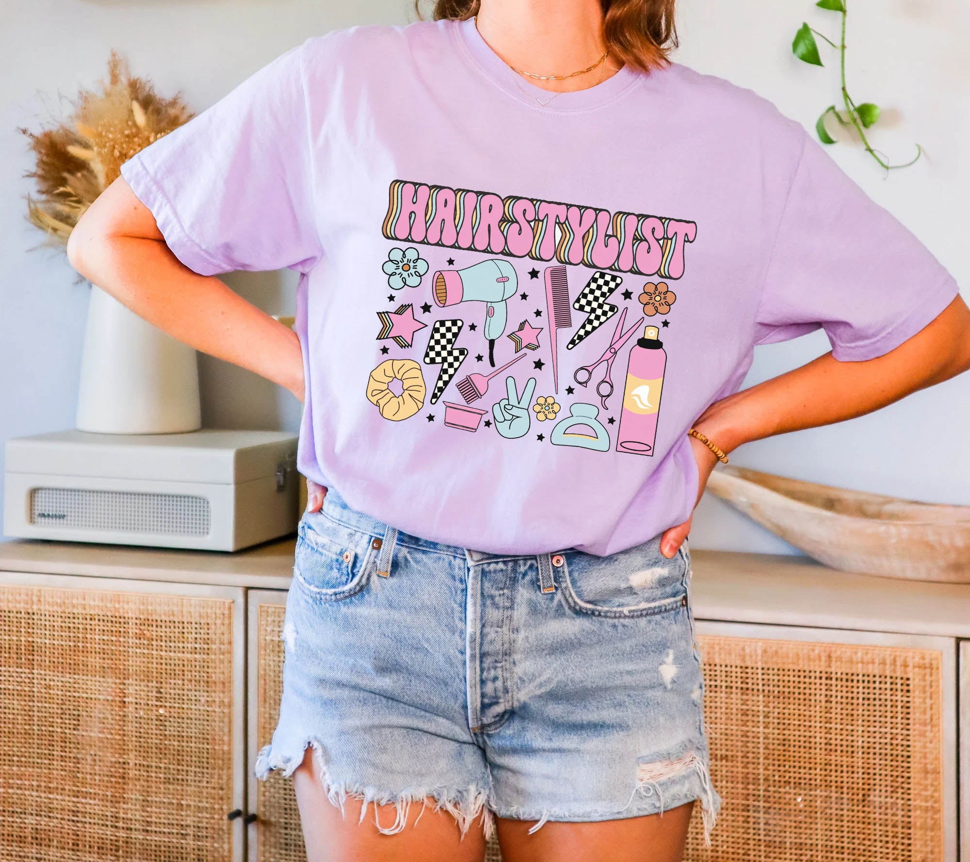 Pastel Hairstylist Shirt P497