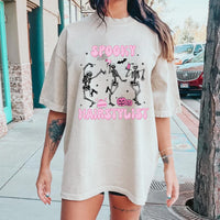 Dancing Skeletons Spooky Stylist Shirt P504