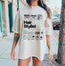 Stylist Nutrition Facts Shirt - 100% Styled, Drama Free P508