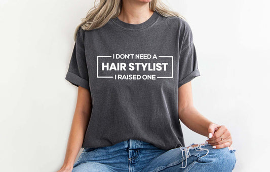 Proud Parent of a Hair Stylist T-Shirt P509