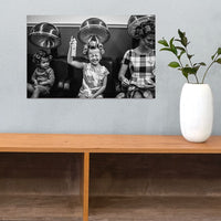 Retro Hairdressing Wall Art for Hairstylists