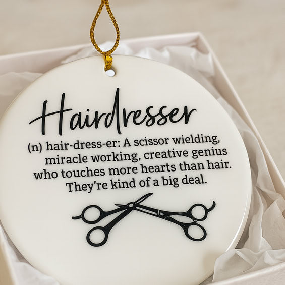 Hairdresser Ornaments
