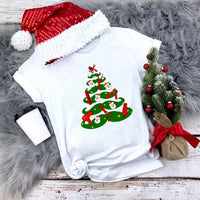 Christmas Tree Hairstylist T-Shirt P610