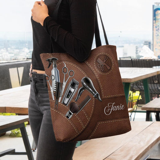 Personalized Handbags & Tote Bags for Proud Hairstylists