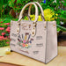 Faithful Heart Personalized Leather Handbag H10