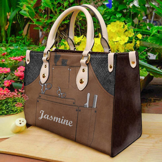 Carry Your Tools Like a Boss Personalized Leather Handbag H15