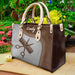 Simple Symbol Personalized Leather Handbag H17