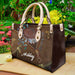 You Are My Sunshine Personalized Leather Handbag H20