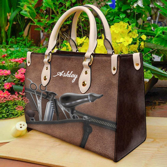 Hidden Gems for Creative Minds Leather Handbag H22
