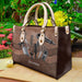 Unleash Creativity Personalized Leather Handbag H25