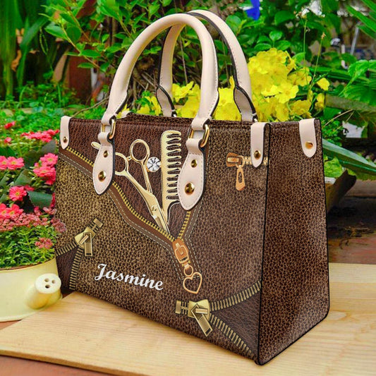 Your Secret Garden Personalized Leather Handbag H3