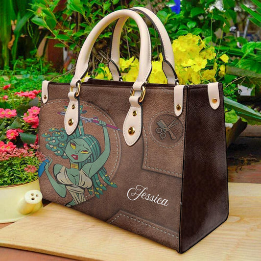 Rock Your Style With This Personalized Leather Handbag H30
