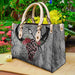 Chic Snakeskin Leather Handbag for Hairdressers H35