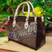 Vintage Vibes for Modern Artists Leather Handbag H9