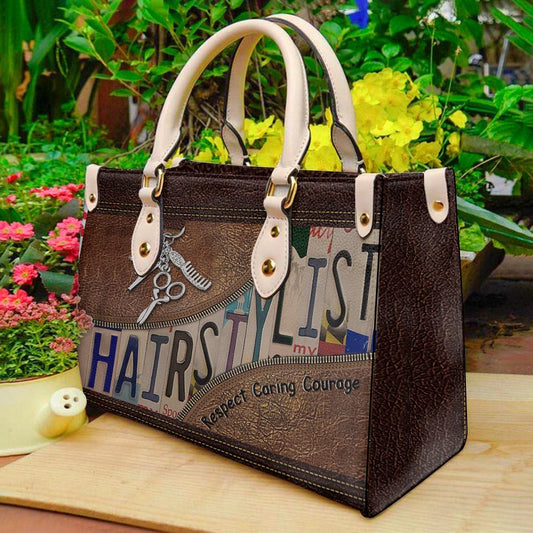 Vintage Vibes for Modern Artists Leather Handbag H9