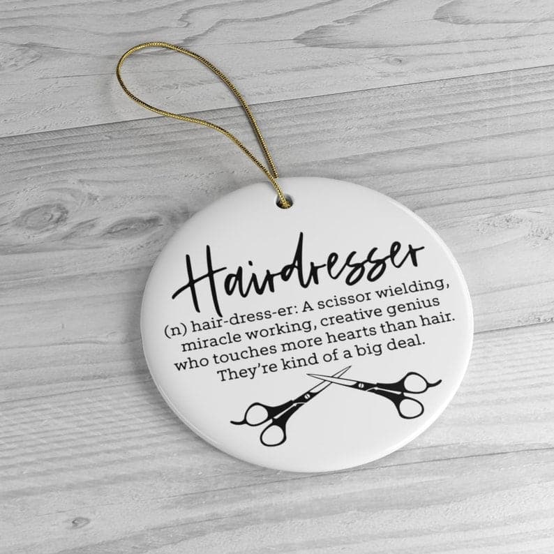 Hairdresser Ornaments