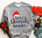 Santa’s Favorite Hairstylist - Christmas Sweatshirt P32