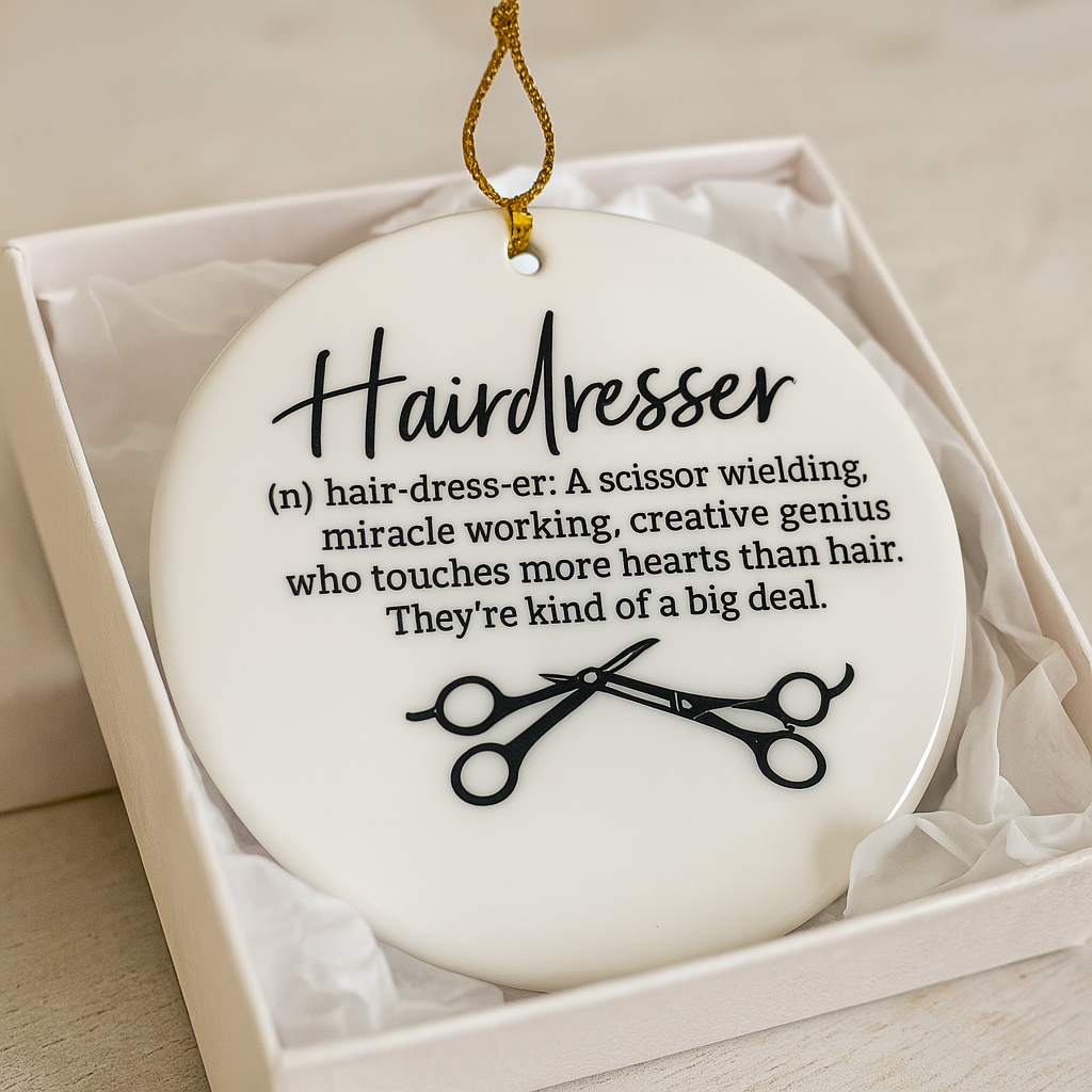 Hairdresser Ornaments
