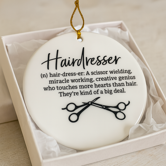 Hairdresser Ornaments