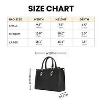 Making Other Girls Feel Awesome Personalized Leather Handbag H41